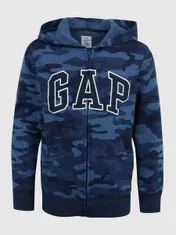 Gap Detská army mikina s logom GAP XXL