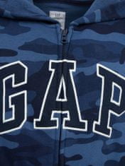 Gap Detská army mikina s logom GAP XXL