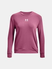 Under Armour Tričko Rival Terry Crew-PNK XS