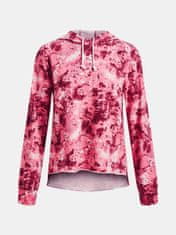Under Armour Mikina Rival Terry Print Hoodie-PNK S