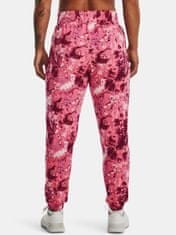 Under Armour Tepláky Rival Terry Print Jogger-PNK S