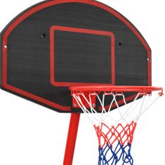 Vidaxl Basketbalový set pre deti, nastaviteľný, 190 cm