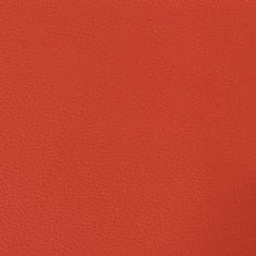 Vidaxl Nástenné panely 12 ks červené 30x30 cm umelá koža 1,08 m²