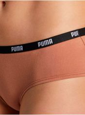 Puma Sada dvoch hnedých dámskych nohavičiek Puma XS