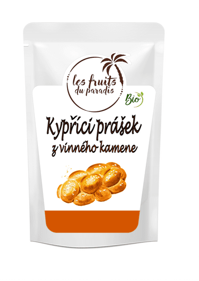 Fruits du Paradis Kypriaci prášok z vínneho kameňa BIO 200 g