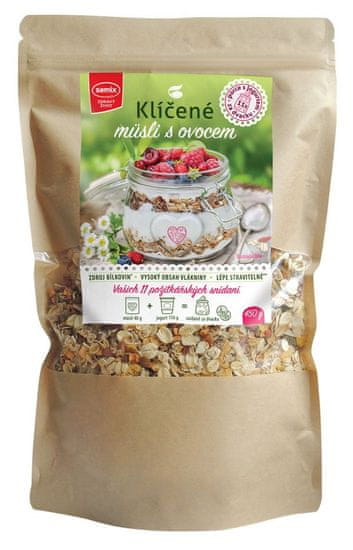 SEMIX NAKLÍČENÉ MÜSLI S ČOKOLÁDOU BEZ LEPKU450 G, SEMIX 450 g