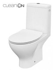 CERSANIT Moduo WC kombi zadný odpad+ WC sedátko Slim K116-001 - Cersanit