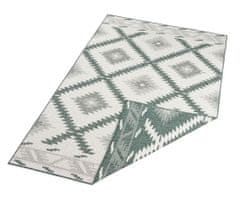 NORTHRUGS Kusový koberec Twin Supreme 103431 Malibu green creme – na von aj na doma 80x150