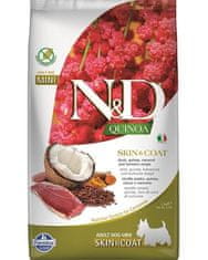 Farmina N&D dog QUINOA (GF) adult mini, skin & coat, duck & coconut 2,5kg