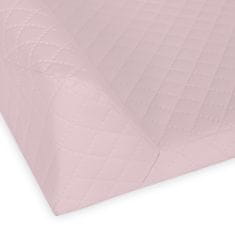 Ceba Baby CEBA Podložka prebaľovacia 2-hranná s pevnou doskou (50x70) Comfort Caro Pink