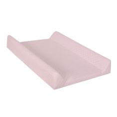 Ceba Baby CEBA Podložka prebaľovacia 2-hranná s pevnou doskou (50x70) Comfort Caro Pink