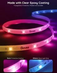 Govee WiFi RGBIC Smart PRO LED pásik 5 m - extra odolný