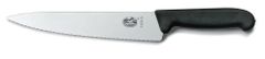Victorinox 5.2033.19 Fibrox kuchársky nôž 19 cm, zúbkovaná hrana, čierna