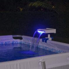 Petromila vidaXL Bestway Flowclear Upokojujúci LED vodopád