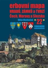 Milan Mysliveček: Erbovní mapa hradů, zámků a tvrzí Čech, Moravy a Slezska 22