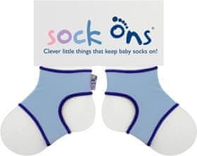 XKKO KIKKO Sock Ons Držiak ponožiek Classic - Modrá (0-6m)