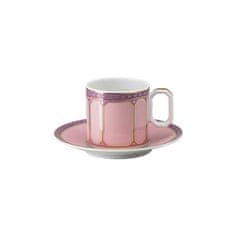 Rosenthal ROSENTHAL SWAROVSKI SIGNUM ROSE Šálka a podšálka na espresso