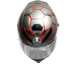 AGV Helma na moto K5 MULTI MPLK VULCANUM RED vel. XL