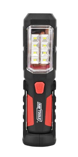 shumee AWTOOLS DIELENSKÁ LAMPA 2v1 LED MAGNET NA 3xAA BATÉRIE 280 LUMENOV