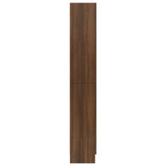 Vidaxl Vitrína hnedý dub 82,5x30,5x185,5 cm spracované drevo