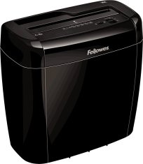 Fellowes skartovač 36 C/ křížový řez 4x40 mm/ objem koše 12 l/ stupeň utajení P-4 (důvěrné)/ černý