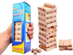 Foxter  0263 Rodinná hra Drevená veža - Jenga