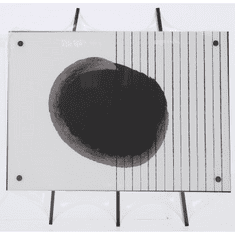 HAMA akrylový stojan ARTS, 13x18 cm, čierny, na šírku