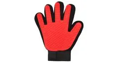 Merco Multipack 4ks Pet Glove vyčesávacia rukavica červená