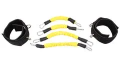 Merco Multipack 2ks Súprava na trénovanie nôh Resistance Rubber Set Yellow