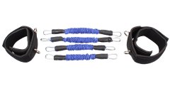 Merco Súprava na trénovanie nôh Resistance Rubber Set Blue