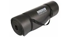 Merco Yoga NBR 15 Mat podložka na cvičenie čierna