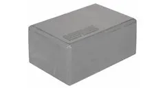 Merco Yoga Block kocka na jógu sivá, 10 cm