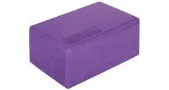 Merco Yoga Block kocka na jógu fialová, 10 cm