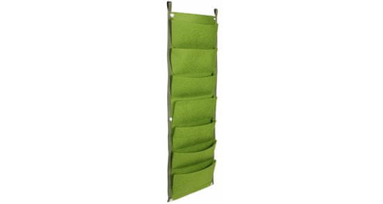 Merco Vertical Grow Bag 7 textilné kvetináče na stenu zelená, 1 ks