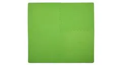 Merco Colored Puzzle fitness podložka zelená, 4 ks