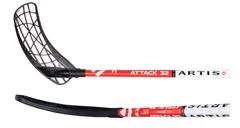 Artis Attack 32 JR florbalová palica, 75 cm, ľavá