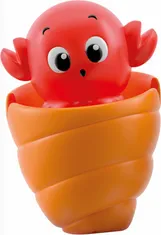 Clementoni BABY Peekaboo Vodní kamaráti: Vykukujúci krab