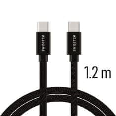 USB-C/USB-C 1.2m, čierny