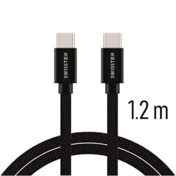 USB-C/USB-C 1.2m, čierny