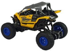 Lean-toys Off-road diaľkové ovládanie 2,4 GHz 1:16 Žltá