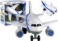 Lean-toys Veľké lietadlo Boeing Svetelný zvuk 33 cm