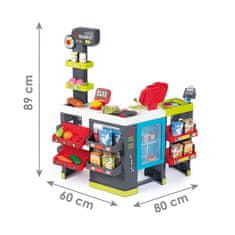 Smoby Maximarket s vozíkom a pokladňou