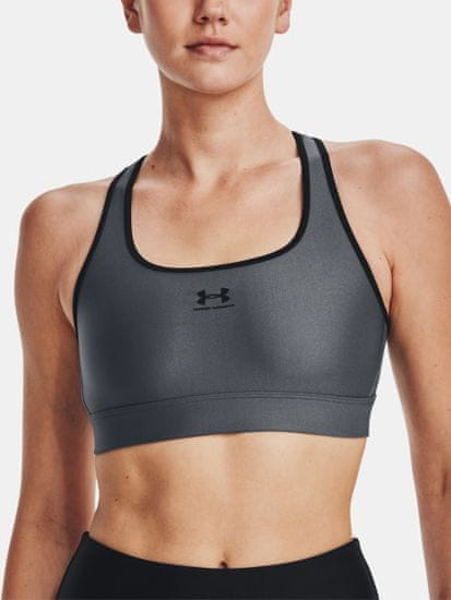 Top Under Armour Mid Padless Preto Preto