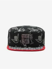 Vans Čierna pánska vzorovaná šiltovka VANS Sketch Pill Box UNI