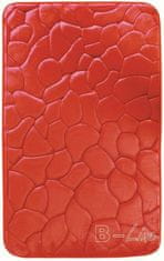 eoshop Kúpeľňová rohož 3D 0133 red (Variant: 50 x 80 cm)