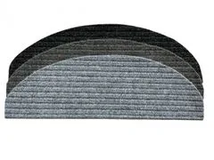 eoshop Nášľapy na schody Rio (obdĺžnik a polkruh) (Variant: Rio šedý 25 x 80 cm obdĺžnik)