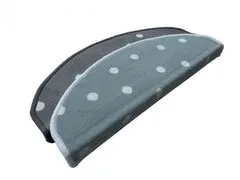eoshop Schodiskové nášľapy Bodky (Variant: Puntík šedý polkruh 24 x 65 cm)