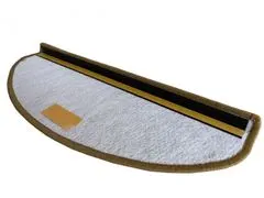 eoshop Nášľapy na schody Alassio (polkruh a obdĺžnik) (Variant: Alassio zlatohnedý 28 x 65 cm polkruh)