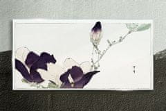 COLORAY.SK Skleneny obraz Ázijské kvety 140x70 cm