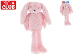 Mikro Trading Mini Club zajačik plyšový ružový 37 cm dlhé nohy